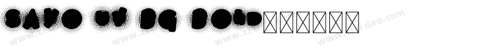 Sayo UV BG Bold字体转换
